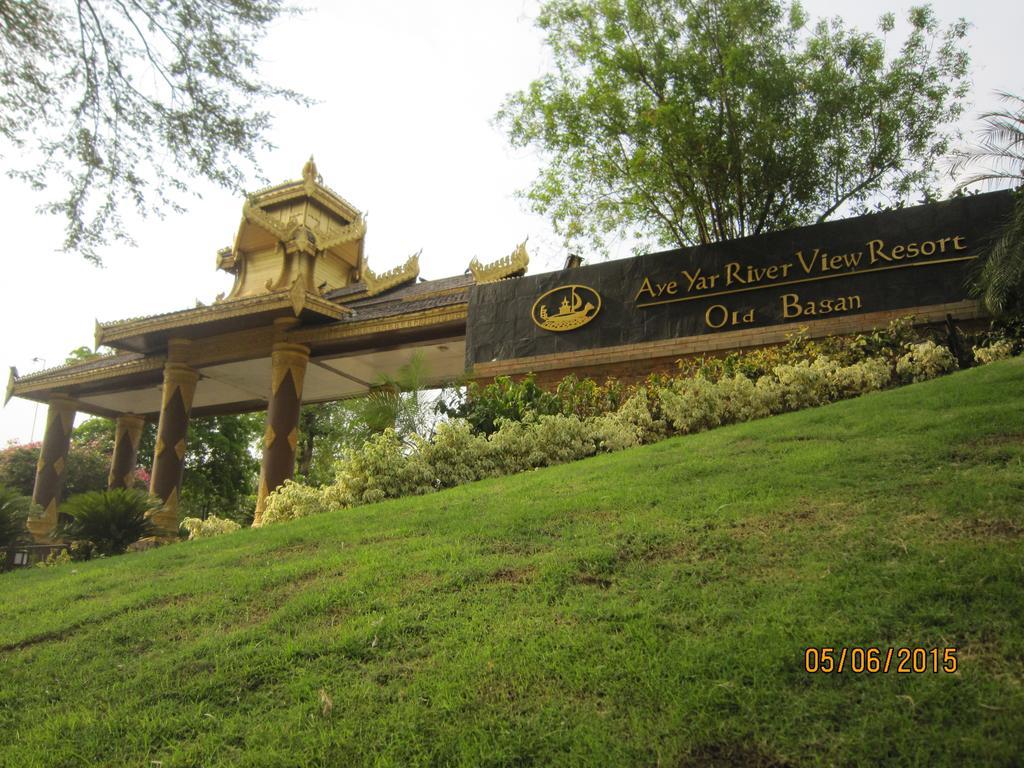 Aye Yar River View Resort Bagan Exterior foto